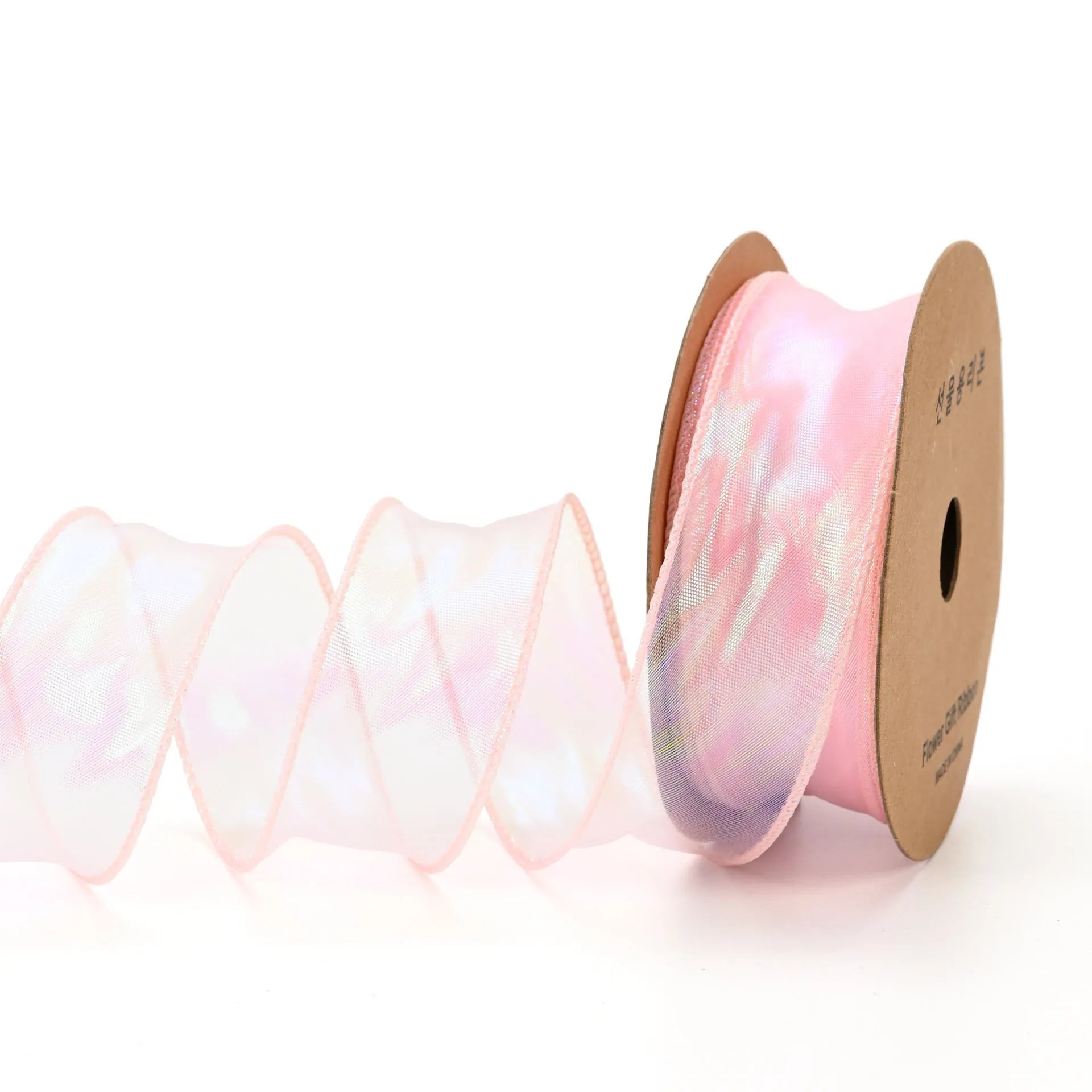 Fishtail yarn decorative ribbon with colourful wave design in multiple colour options