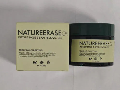 Natureerase Instant Mole Spot Removal Gel 45g tube for hydrating spot treatment