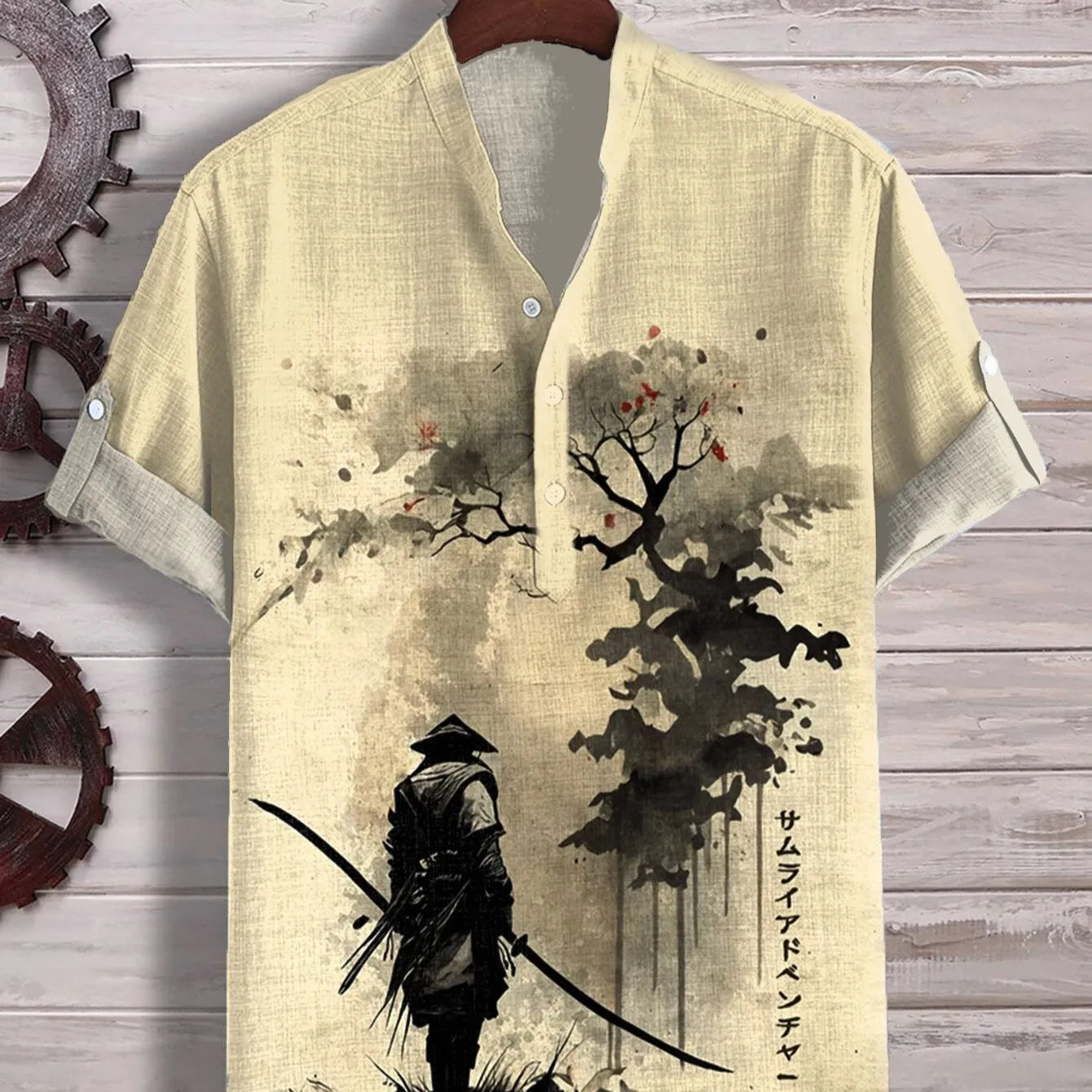 Short sleeve grey t-shirt featuring a colourful 3D digital tiger graphic print on the front.