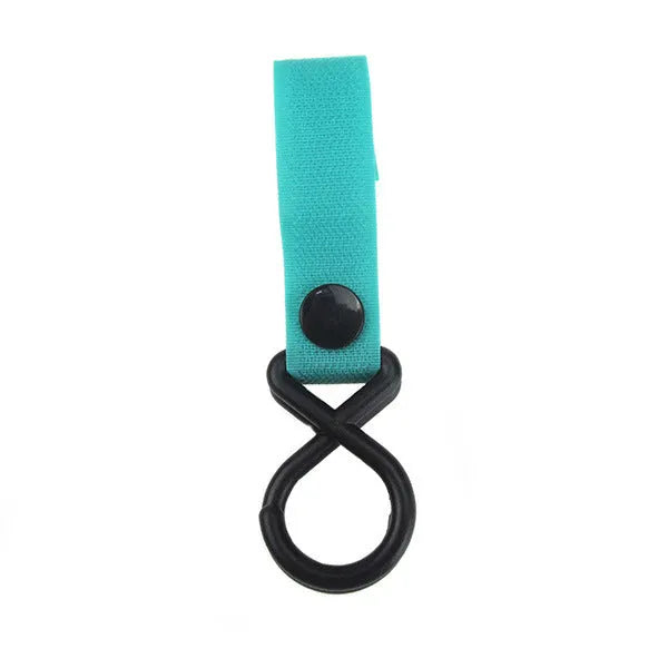 Nylon luggage velcro hook for OPP bag tags in multiple colour options.