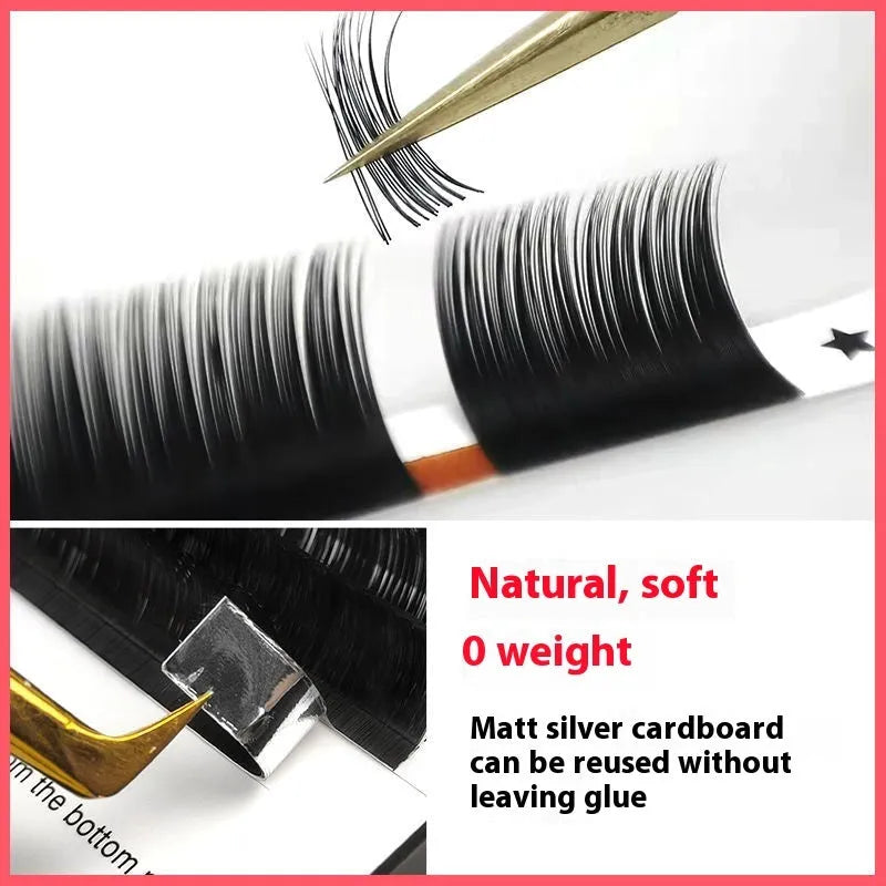 16-row dense round mink hair false eyelashes with matte finish showing length options 8-18mm