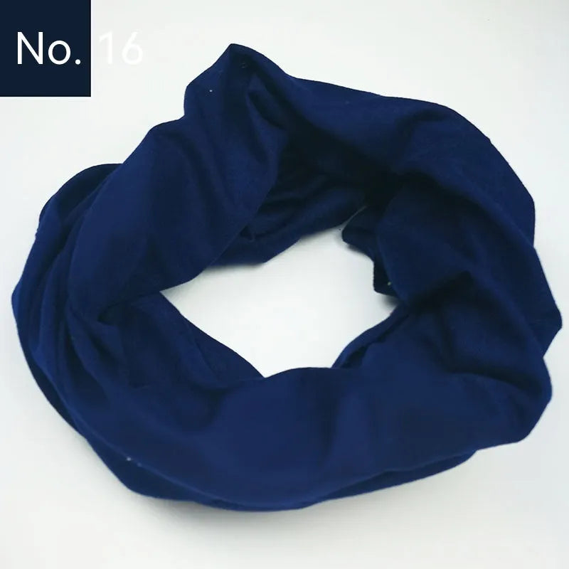Seamless polyester magic headscarf for outdoor sports in multiple colour options