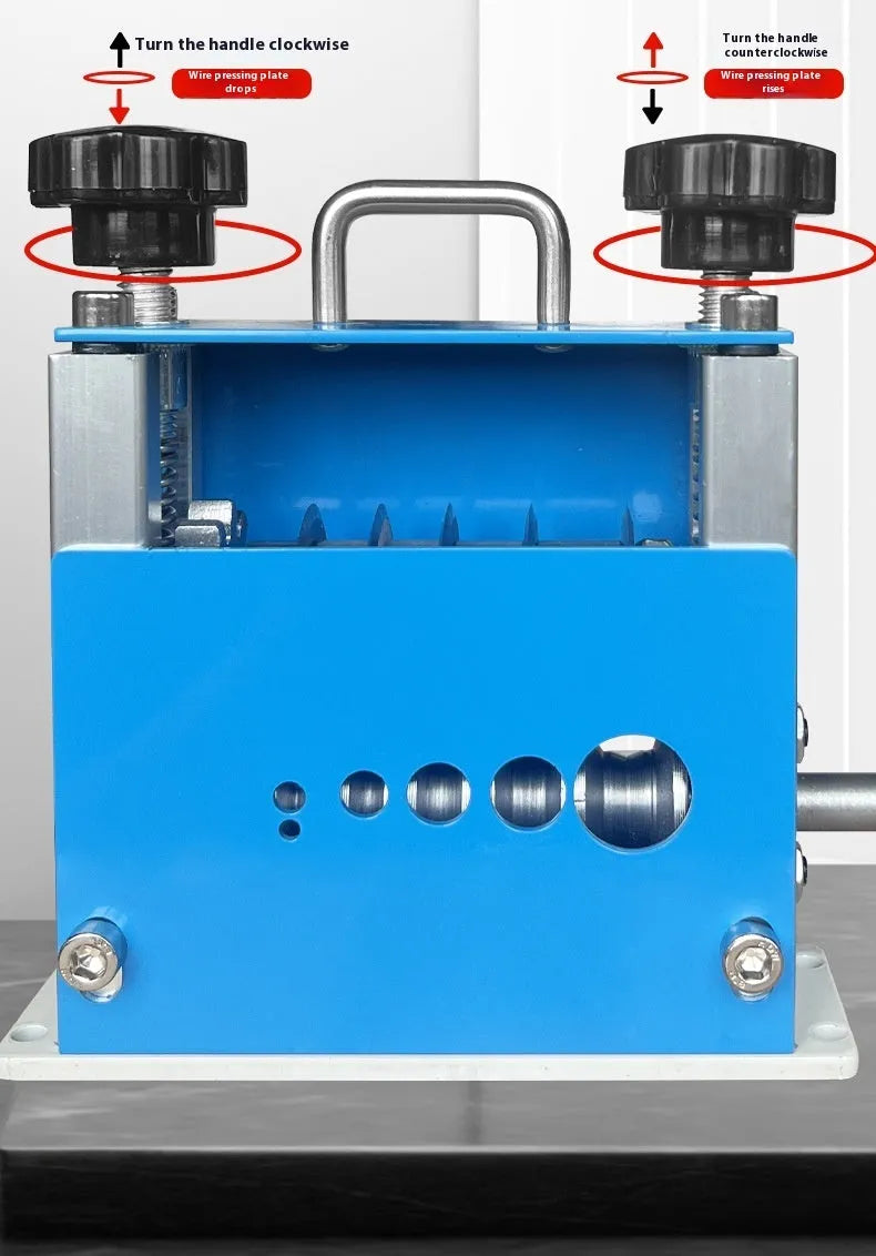 SD-017 manual wire stripping machine with porous housing for 0.5-17mm electrical cables