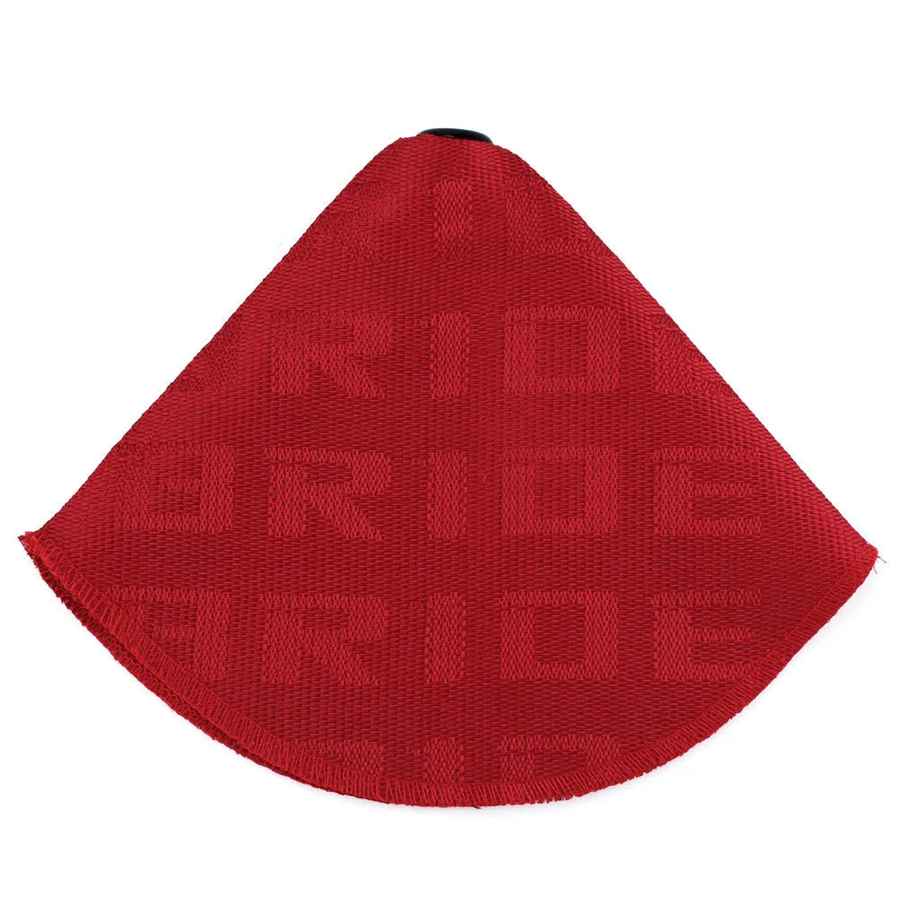 Canvas dust cover for racing seats shown in multiple colour options.