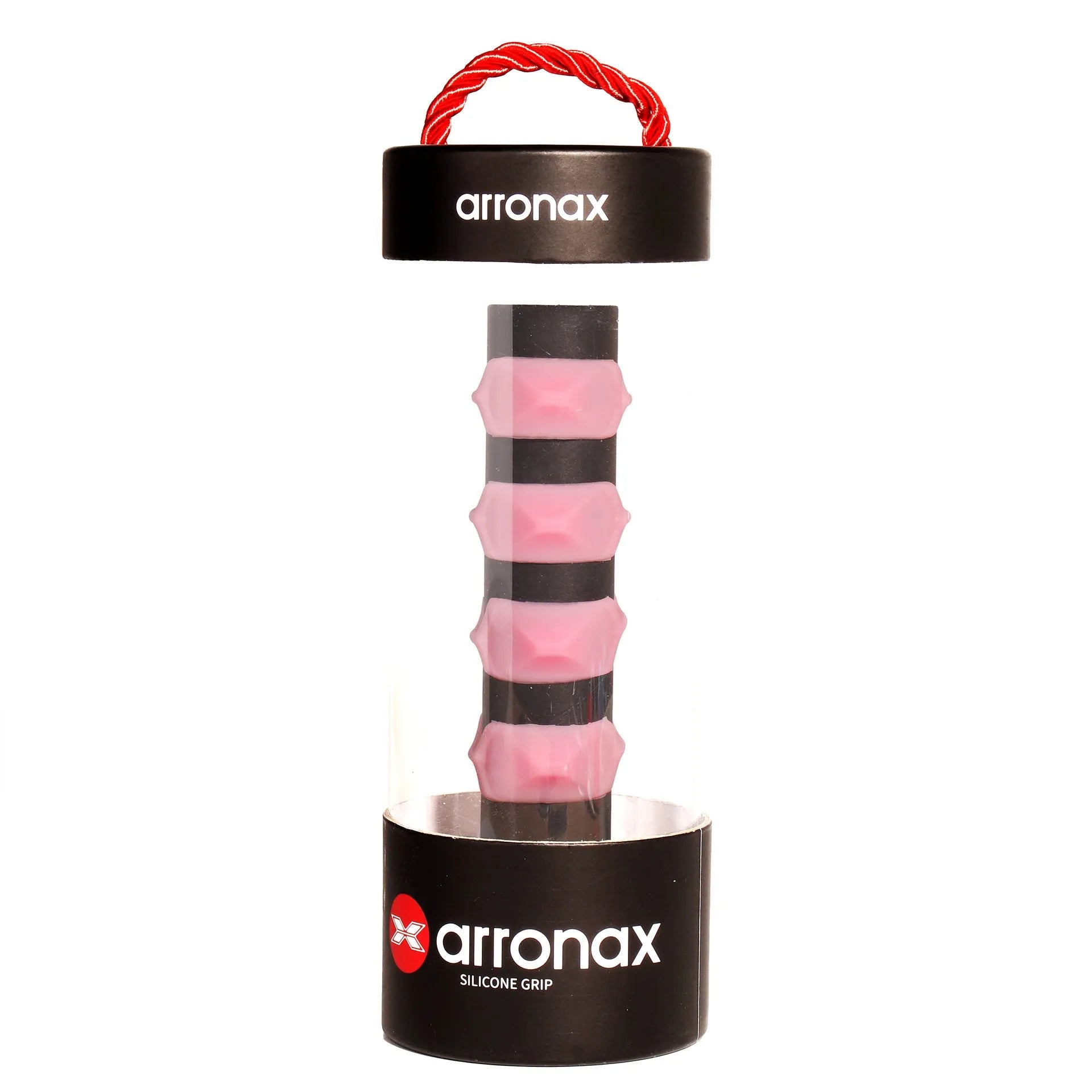 Silicone racquet hand rubber buckle in multiple colours with 17.6cm by 6.4cm dimensions