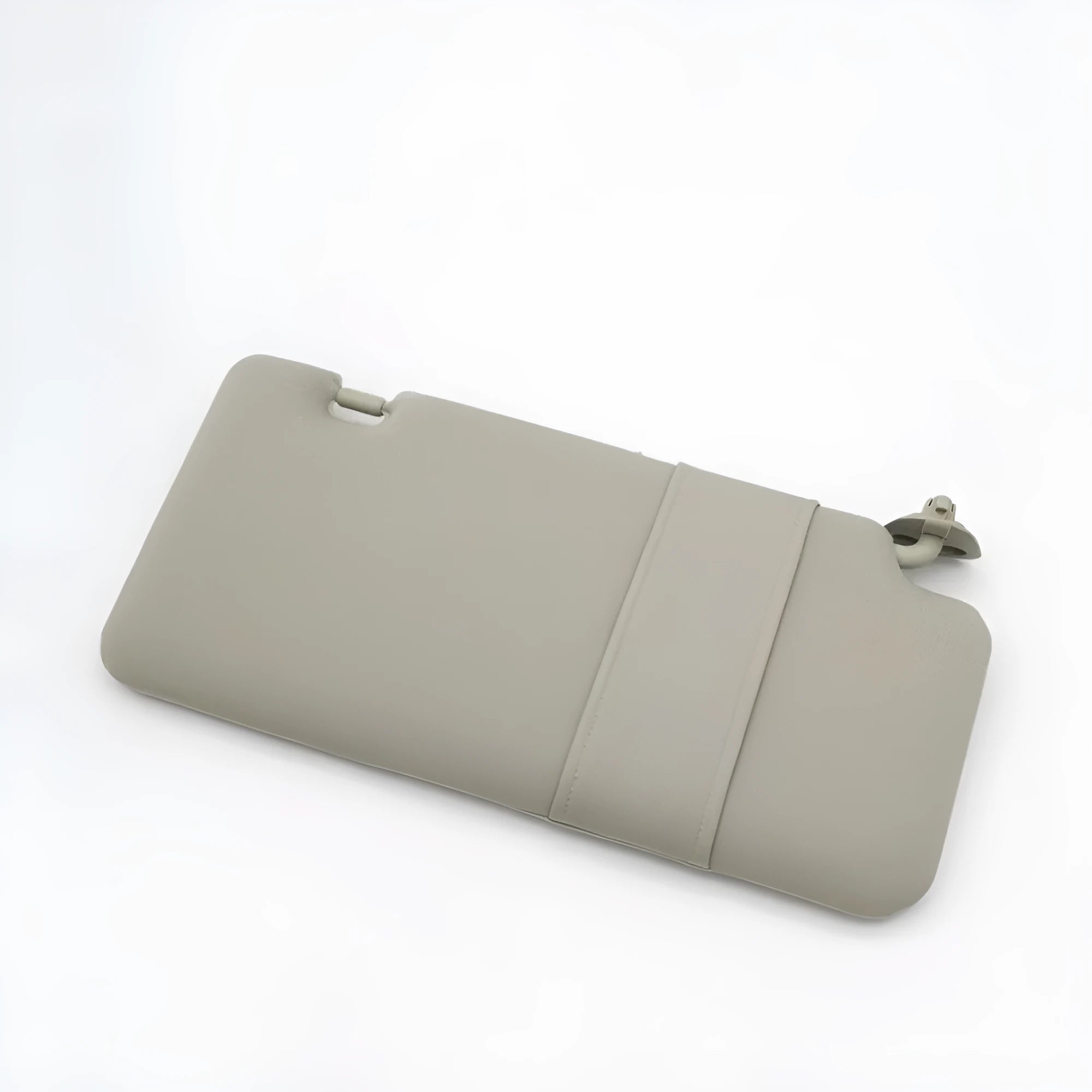 Beige left and right sun visors with mirrors for Nissan Lida 2005-2012