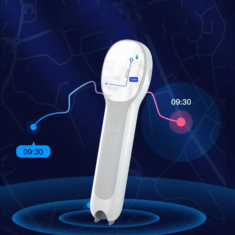 White universal reading pen with translation functions for Chinese-English language learning