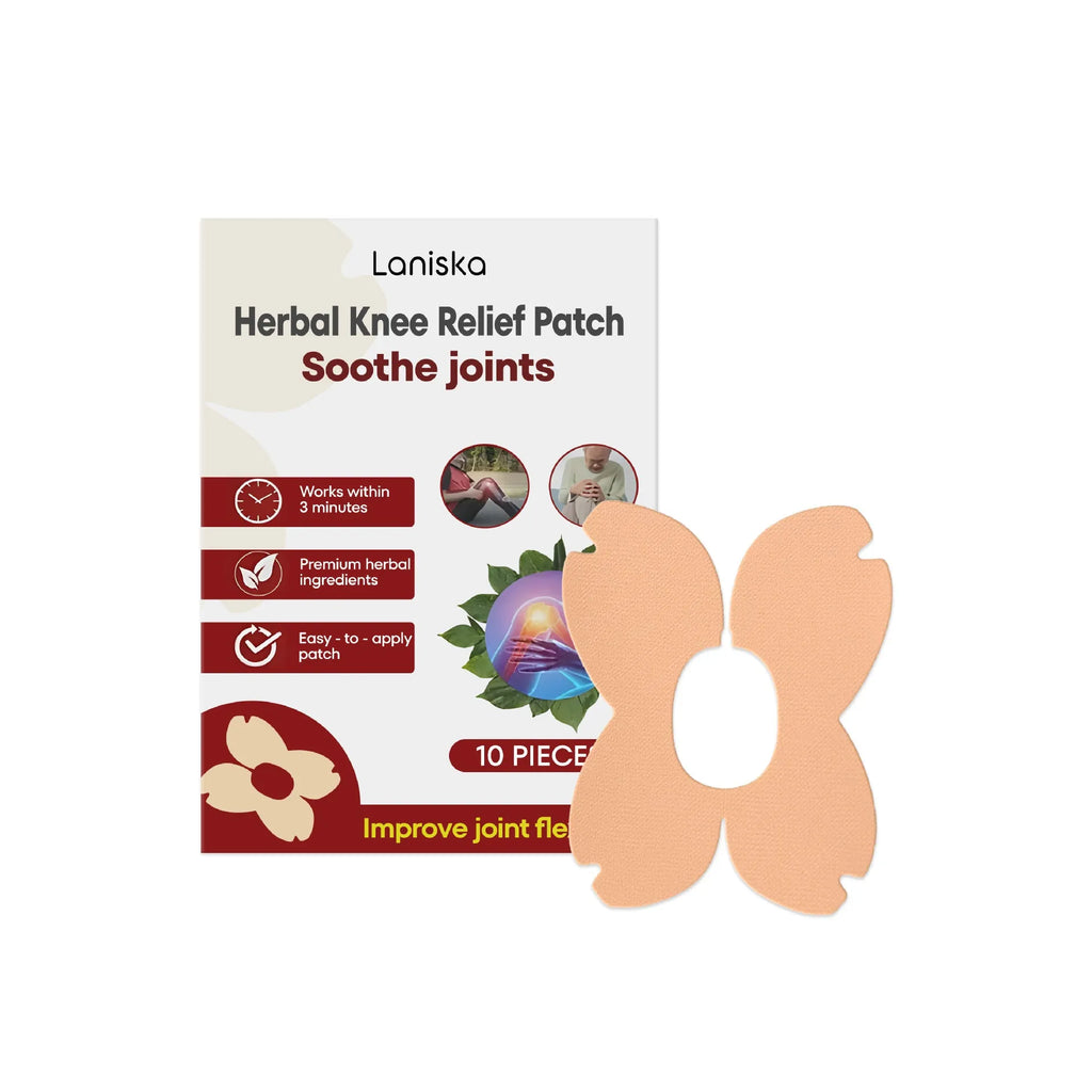 Herbal moxa leaf menthol joint nourishing adhesive bandage patches in 10-piece pack for body care