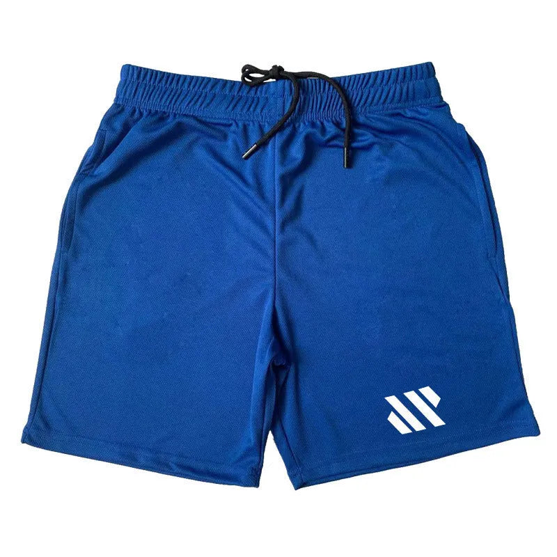 Loose fit metal silk fabric sports shorts in army green colour for summer running.
