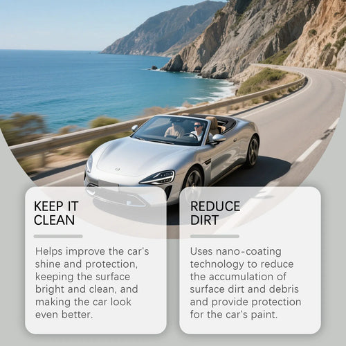 Ceramic coating spray 120ml protective agent for vehicle paint maintenance and renovation