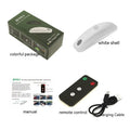 Remote controlled car strobe warning light for vehicle anti-collision protection in rain fog conditions