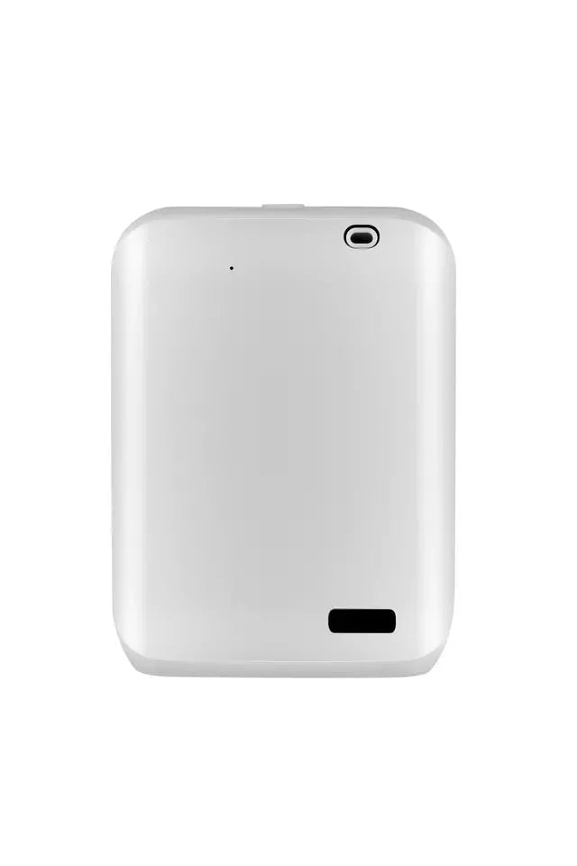 White wall mount smart essential oil diffuser with app control and 150ml capacity.