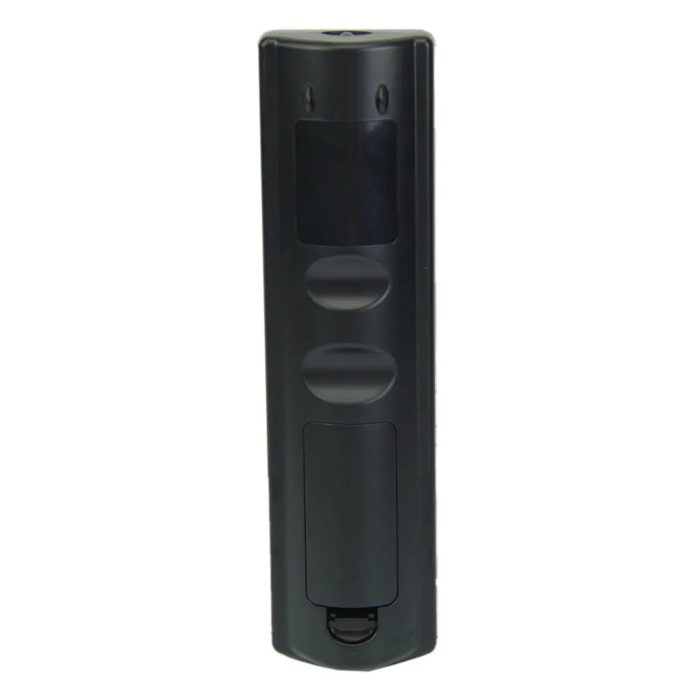 Black L336 learning remote control with standard button layout for audio equipment