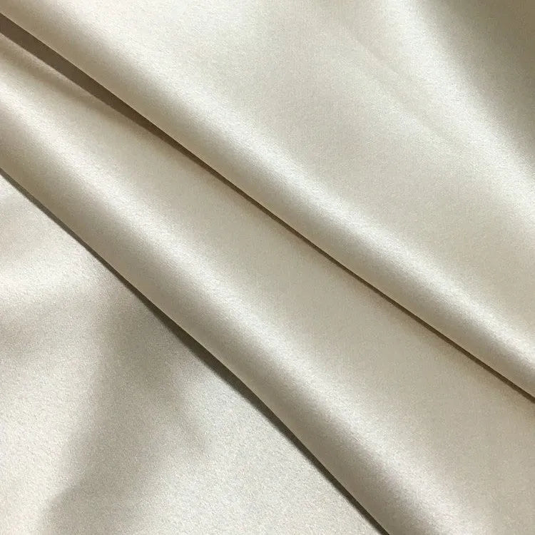 Silk pillowcase with envelope closure in solid colour showing mulberry silk fabric texture