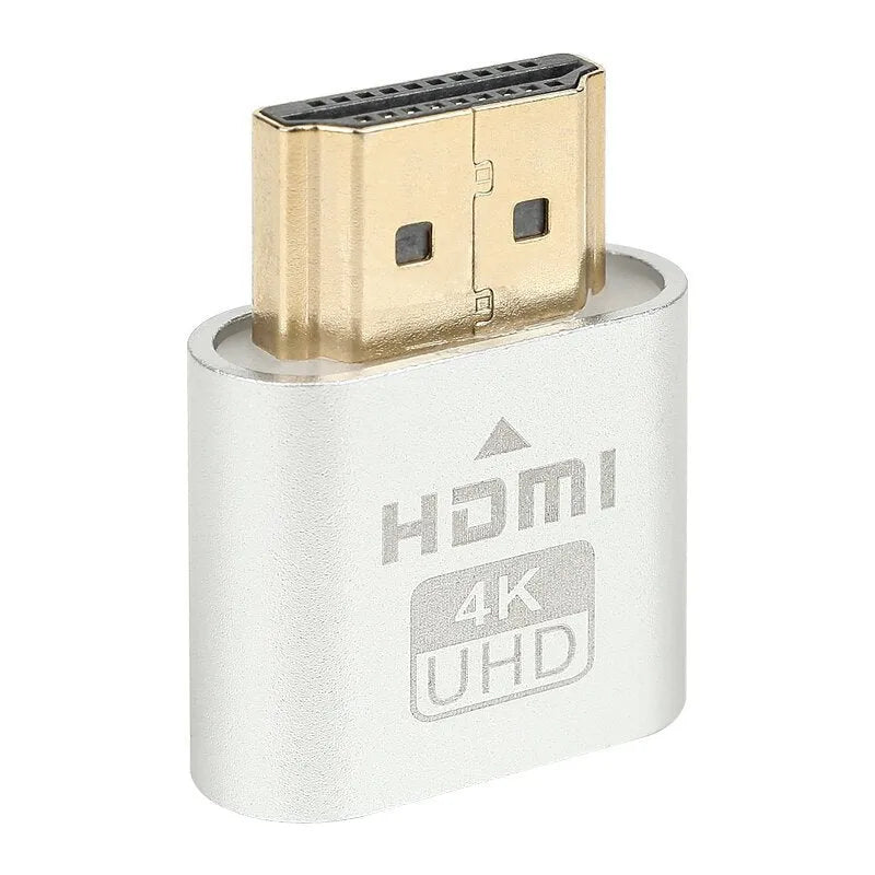 HDMI graphics card spoof adapter with 26.5mm wireless interface in multiple colour options