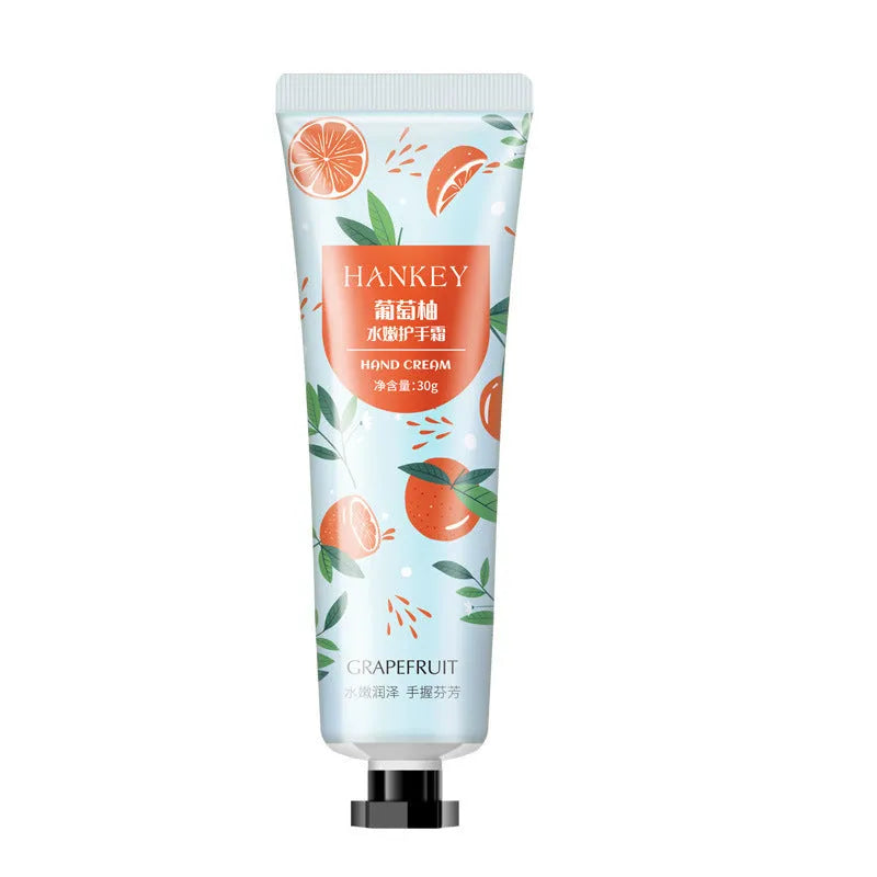 30g fruit-scented hand cream tube for dry skin moisturising with natural scent options