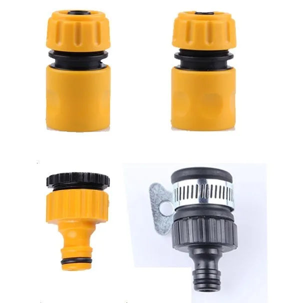 Green high pressure foam spray gun with adjustable nozzle for car washing and household cleaning.