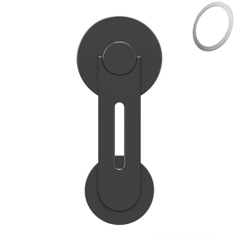 Aluminium alloy magnetic car phone holder for Tesla and vehicle screens in silver or grey
