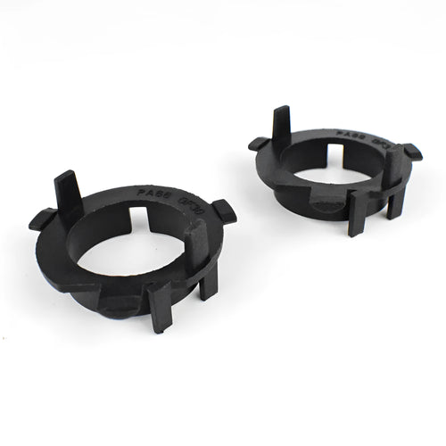 Black ABS car LED headlight card holder showing compact design for multiple vehicle models