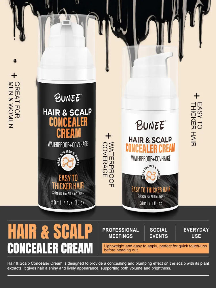 30ml hair thickening pomade bottle for scalp coverage and nourishment concealer