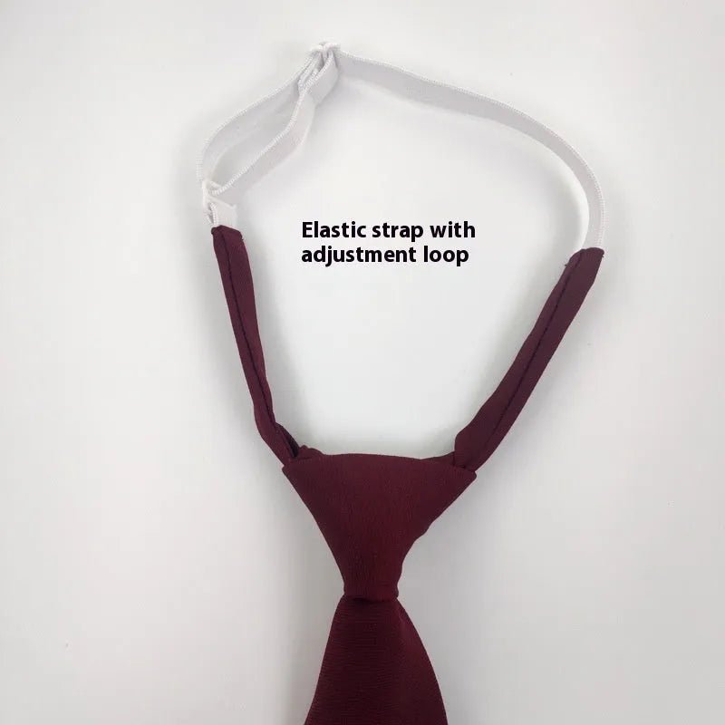 Men's solid colour cotton bow tie in arrow style, showing navy blue colour option.