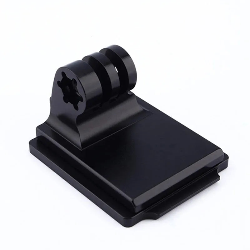 Aluminium alloy helmet camera mounting bracket for GoPro action cameras