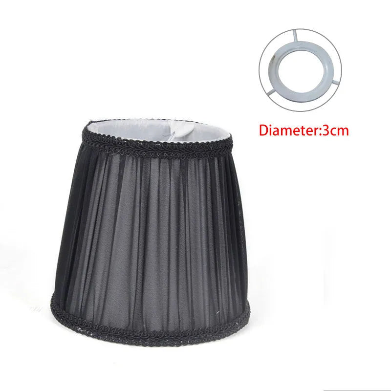 Purple Wheat fabric cloth lampshade for crystal chandeliers in various colours