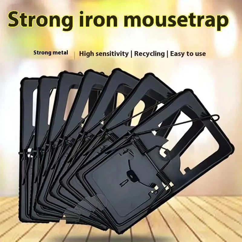 Automatic mouse trap cage for indoor use in small medium and large sizes with metal or plastic construction