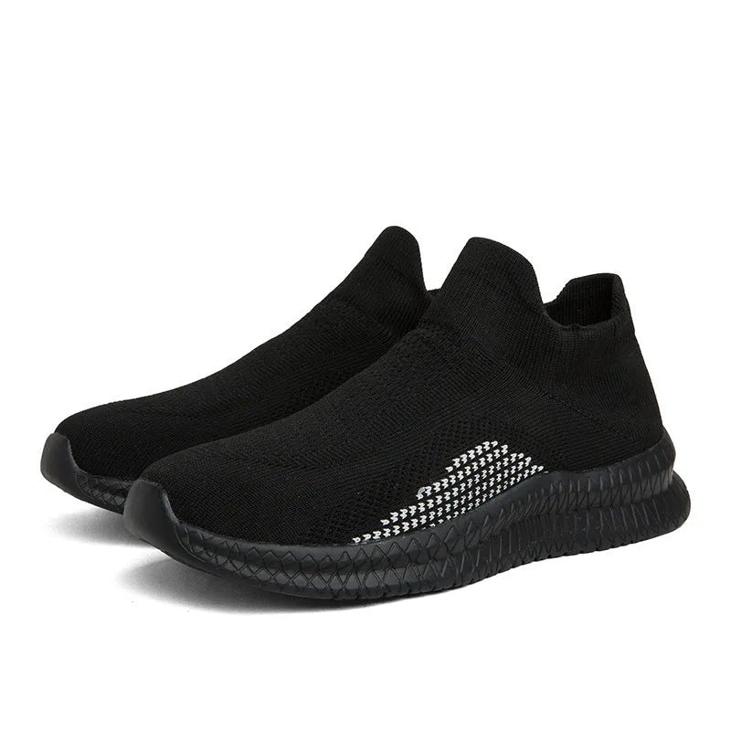 Popcorn Flyknit casual sneaker in fabric with solid colour options and low-top design
