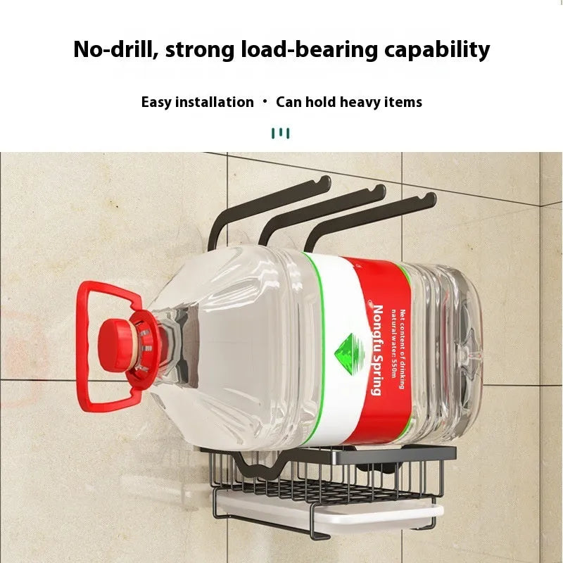 Foldable plastic kitchen storage rack in new Chinese style for rag drying
