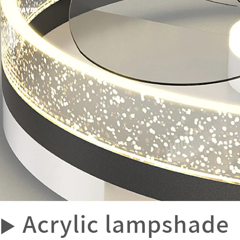 Landi simple modern Nordic style Tieyi ceiling lamp with iron body for a children's room.
