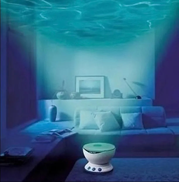 Blue ocean projection lamp LED unit for children's puzzle rooms with DLP correction technology