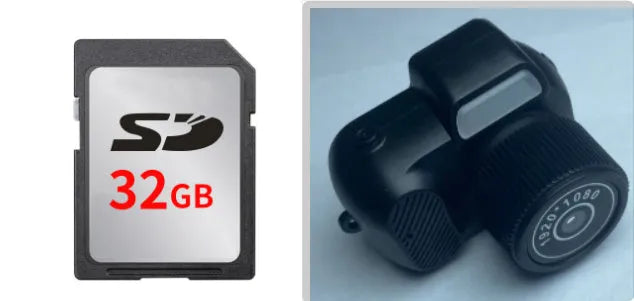 Black Y3000 HD outdoor sports camera with 0.96-inch screen showing compact size.