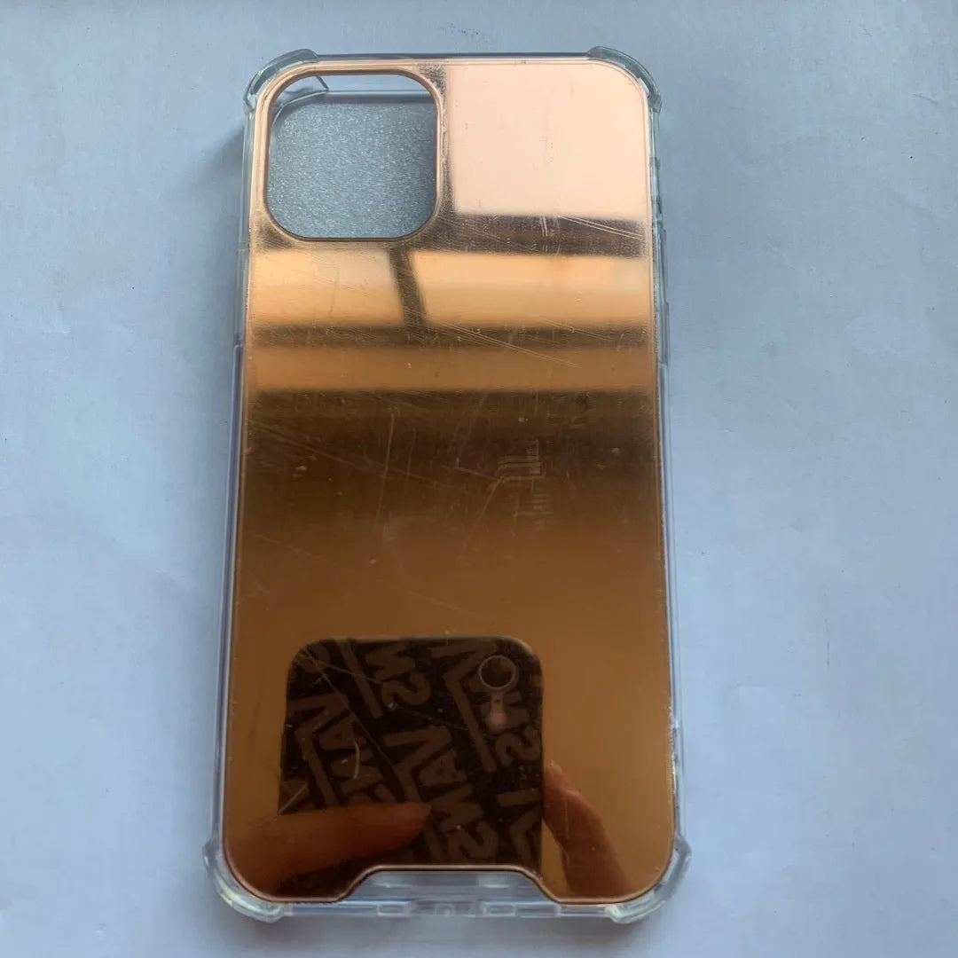 Mirror finish TPU phone case for iPhone in six colour options