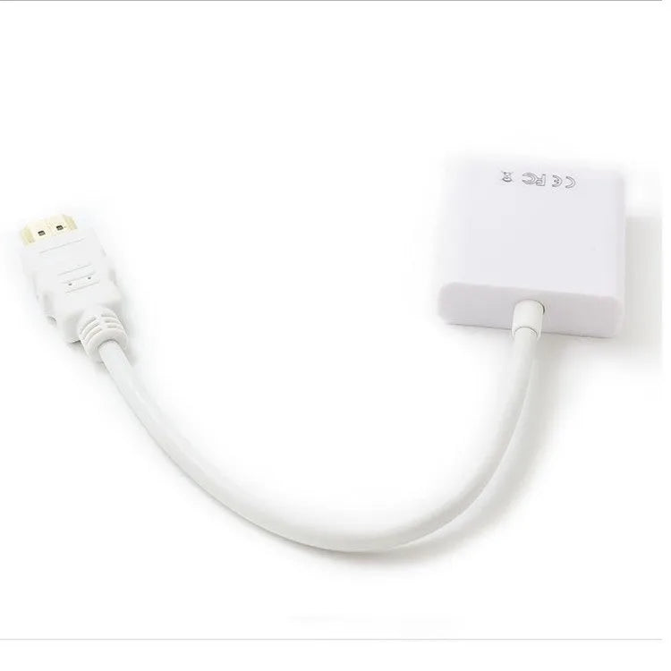 HDMI to VGA adapter cable 0.3 metres length for set-top box connections