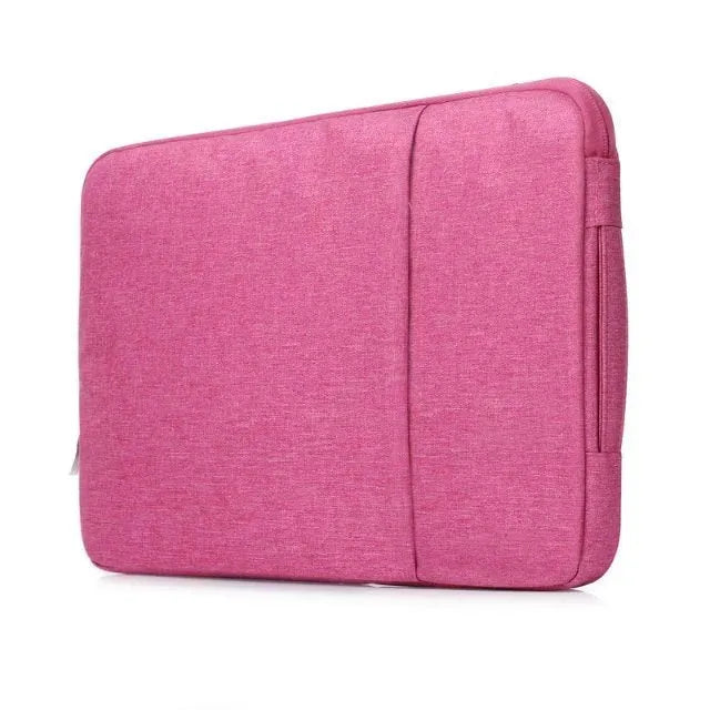Canvas tablet case for Pro 12.9 devices in grey, light grey, navy, and rose red colours