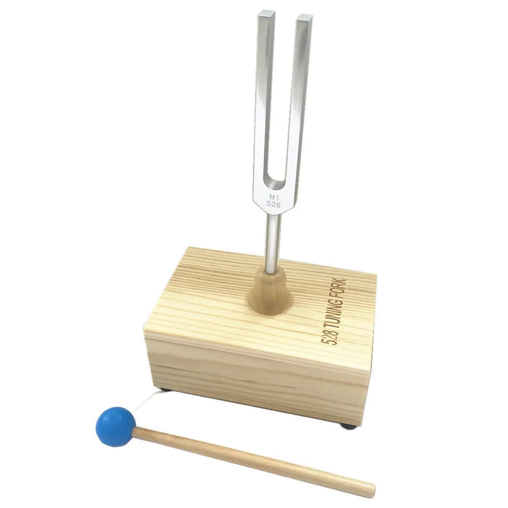 432Hz aluminium alloy tuning fork with portable speaker for sound therapy