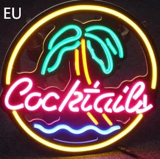 LED coffee neon billboard decorative lighting for commercial interiors
