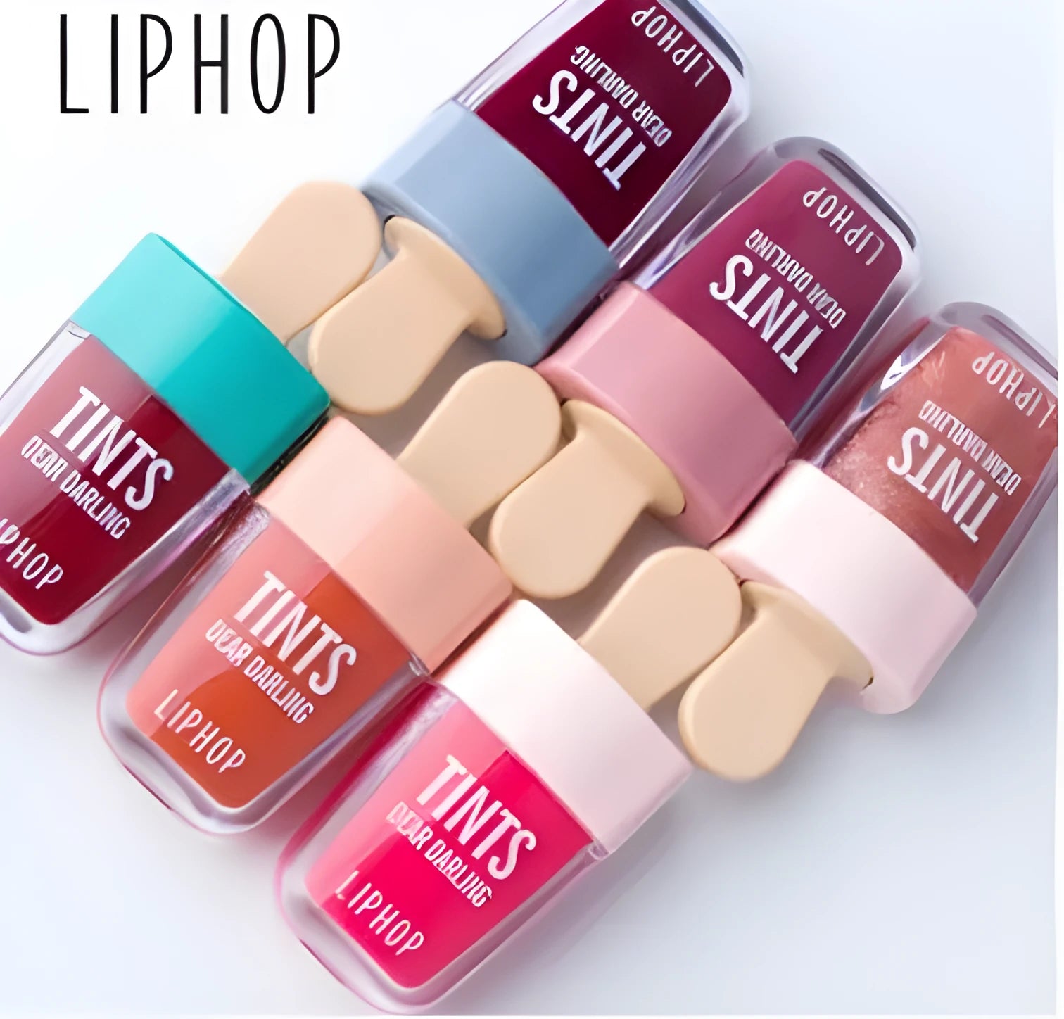 NOVO Ice Cream Lip Gloss in 6 colours, waterproof long lasting liquid lipstick