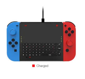 Black felt carrying pouch for Nintendo Switch console with game card slots and storage compartments