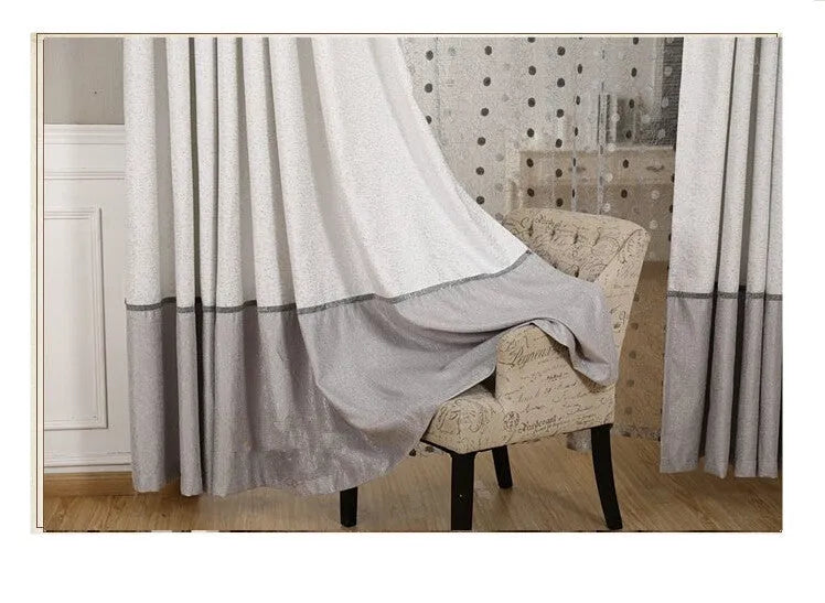 Single panel blackout curtain showing light blocking fabric with choice of hanging styles