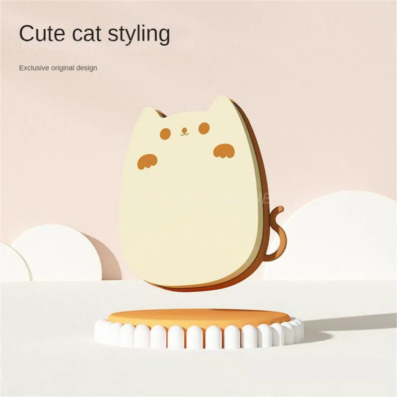 Blue silicone sponge pet grooming brush with dual comb teeth for cats and dogs hair removal