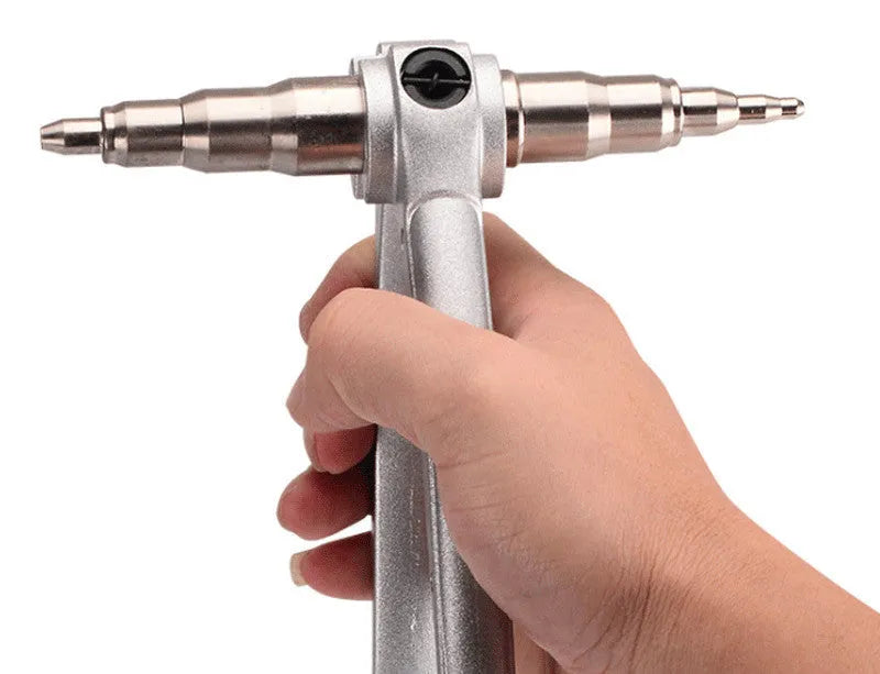 PR 02-008 manual tube expander tool for HVAC copper pipe flaring in black or silver colour