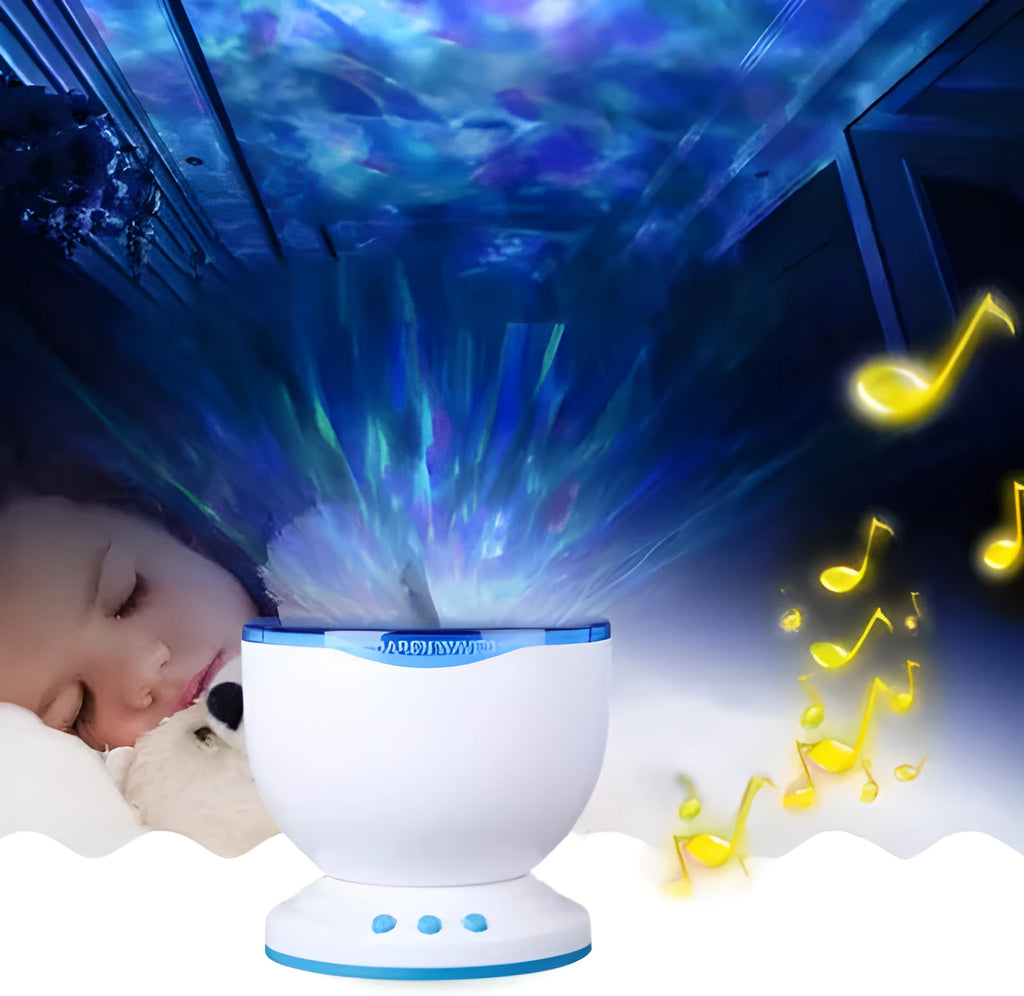 Blue ocean projection lamp LED unit for children's puzzle rooms with DLP correction technology