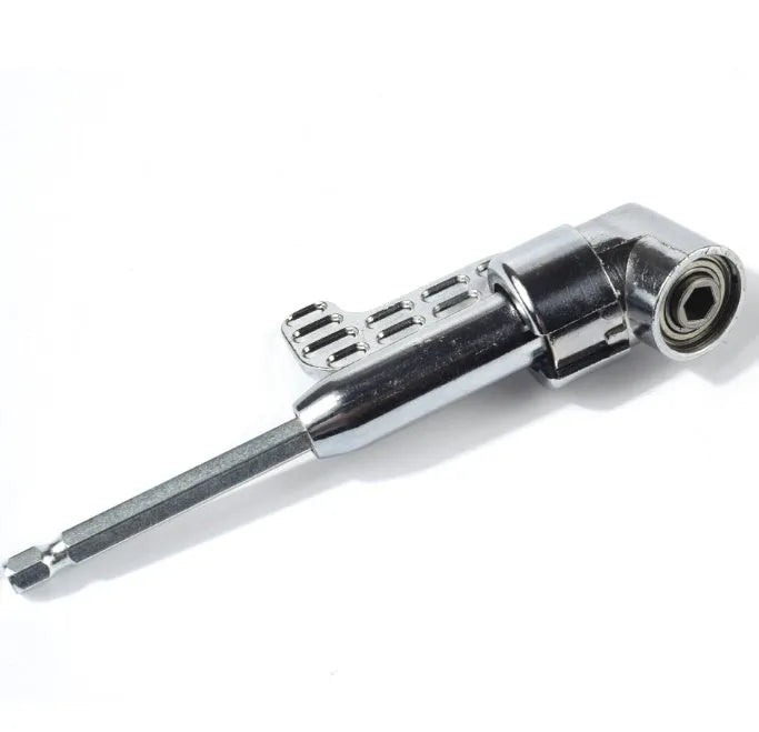 Small batch 105-degree flexible shaft screwdriver with universal quick-release handle and magnetic locking head.