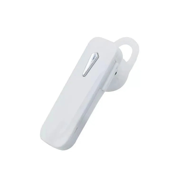 M163 Bluetooth car headset device in black or white colour with call and music controls