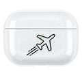 PC material protective shell case for AirPods Pro 3 compatible earphones in solid colour