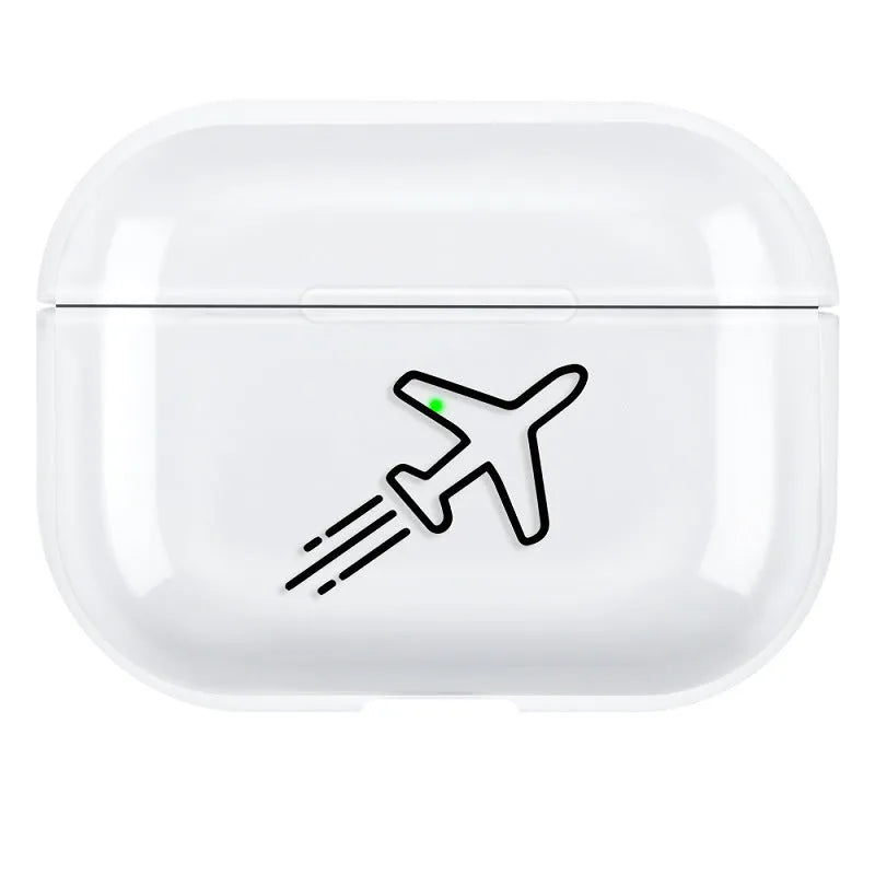 PC material protective shell case for AirPods Pro 3 compatible earphones in solid colour