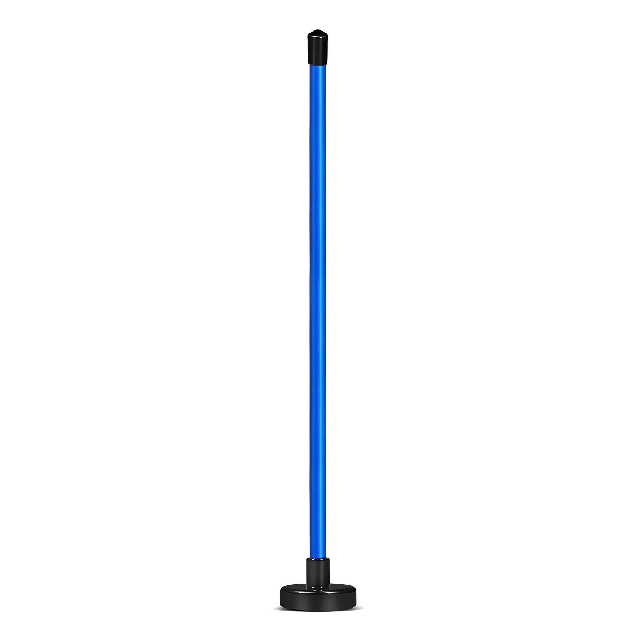 Red magnetic direction alignment golf trainer for baseball bar swing practice