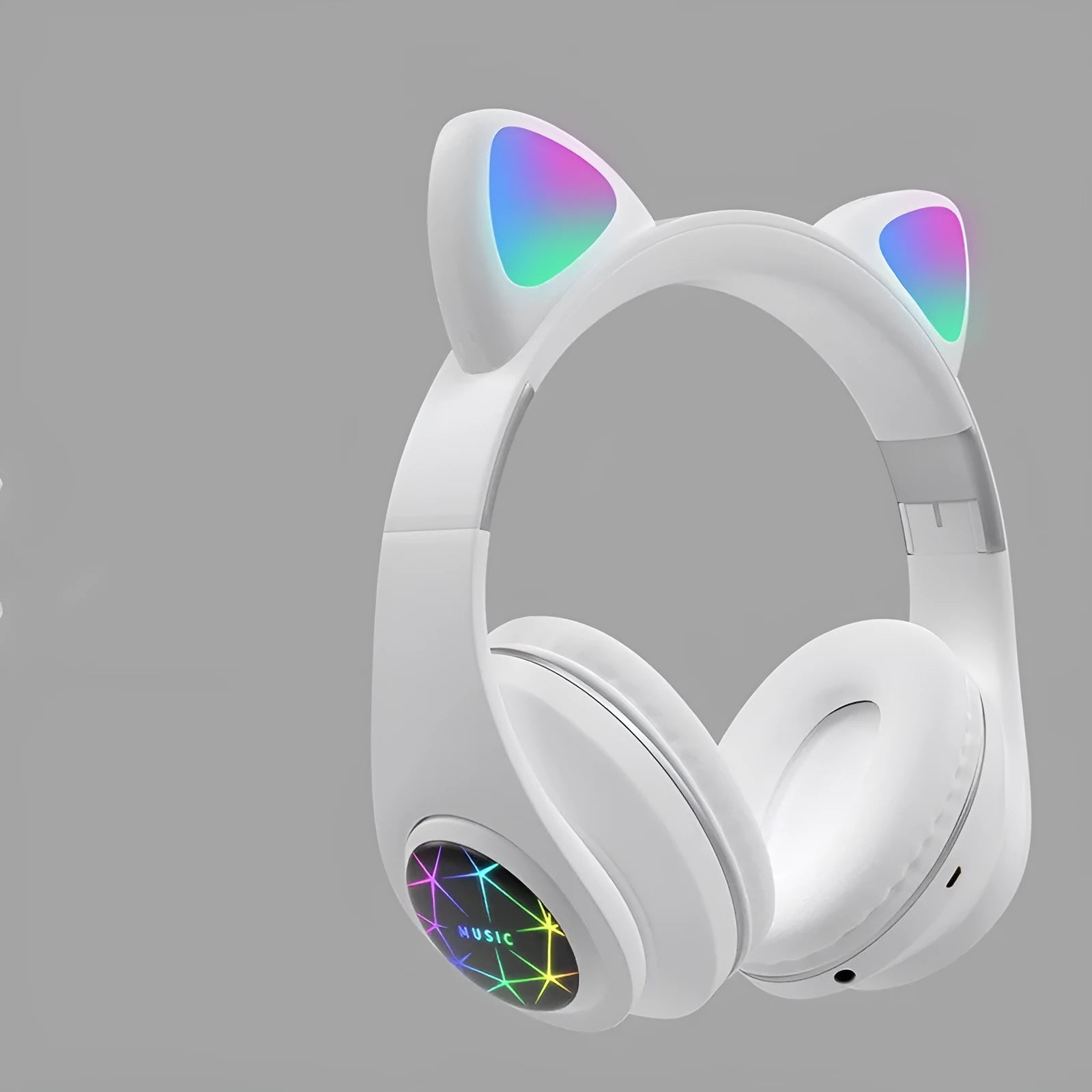 Cat ear wireless Bluetooth sports headset in various colours with head-mounted design